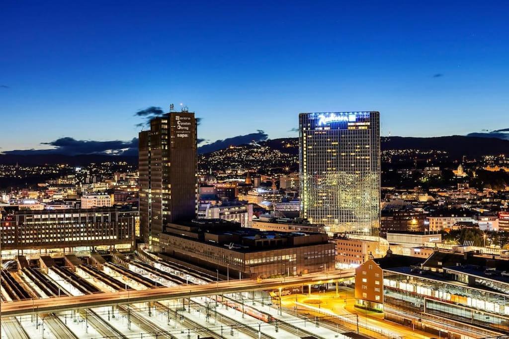 Live On The Roof Of Oslo City Center Apartment Exterior photo